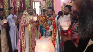 Beauty Of Jacobite Holy Mass  Fr Eldho Thomas Kuppamala  First Holy Mass  Malayalam [upl. by Aihsemat992]