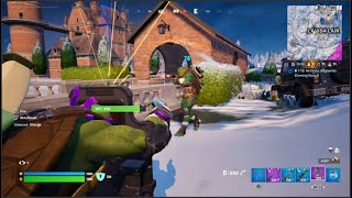 ASMR Gaming  Ear to Ear Extremely Close Mouth Sounds  Fortnite Battle Of The Turtles 🐢 [upl. by Yellhsa432]