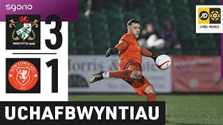 Uchafbwyntiau  Highlights  Aberystwyth 31 Y Drenewydd  JD Cymru Premier [upl. by Domonic799]