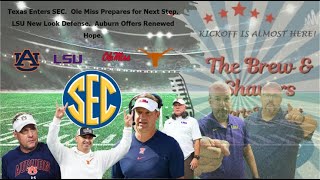 Texas Enters SEC Ole Miss Prepares Next Step LSU New Look Defense Auburn Offers Renewed Hope [upl. by Enehs]