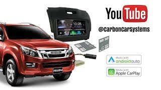 How To Upgrade Isuzu Dmax Stereo Remove amp Install Apple CarPlay [upl. by Neit213]