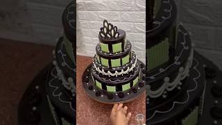 Dark chocolate cake yummy darkchocolatecake cakedesign mohandairy viralvideo sunilcakemaster [upl. by Perkoff]