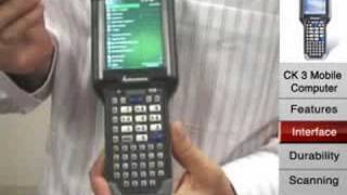 Intermec CK3 Handheld Computer Video Demonstration [upl. by Tanner]