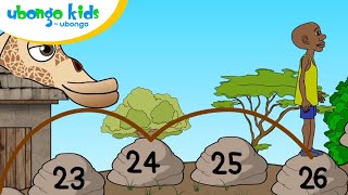 How to count in multiples  Ubongo Kids  Learning videos [upl. by Mharg]