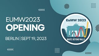 Opening of the European Microwave Week 2023 [upl. by Aicekal321]