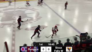 Brookings Rangers Varsity vs Sioux Falls West 12724 [upl. by Frayda997]