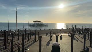 Brighton Seafront Beach  Spatial Video  Apple Vision Pro [upl. by Gualtiero]