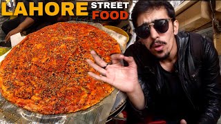 PAKISTANI STREET FOOD IN LAHORE JEDA LASSI KATLAMA amp CHOLY PATHORY  FOOD OF WALLED CITY OF LAHORE [upl. by Enitsenre]