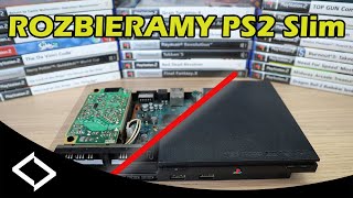 Rozbieramy Retro Konsolę PlayStation 2 Slim SCPH70004 oraz SCPH90004   Disassembly [upl. by Mort574]