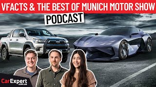 Toyota tops sales charts Munich shows hottest metal and offroading with Isuzu  CarExpert Podcast [upl. by Ahsiym865]