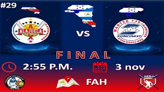 JUEGO 29 FINAL SUNCOASTSPSHN VS ALAJUELACR LMSP TEGUCIGALPA  HONDURAS [upl. by Kerin]