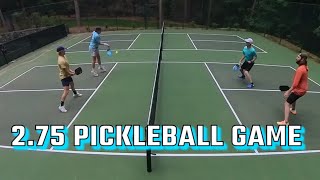 Quintessential 275  30 Pickleball Game  5424  KyleJosh vs LoganRyan [upl. by Idieh830]