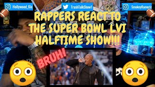 Rappers React To The Super Bowl LVI Halftime Show [upl. by Chimene527]