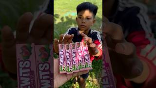 Yummy Bites CHEWITS Strawberry 🍓 Flavour by villagee viralvideo shorts fypシ゚ [upl. by Ferrick]