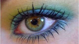 Makeup Tutorial Spring Greens [upl. by Enhpad772]