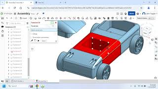 Onshape Final Truck Assembly [upl. by Inaflahk]