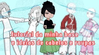 °°Tutorial da minha base é ideias de roupas e cabelos°° tutorial gacha gachaclube gachalife2 [upl. by Ammeg335]