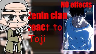 Past Zenin clan react to the future [upl. by Ipoillak504]