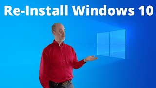 How to reinstall Windows 10 on a pc that already has Windows 10 [upl. by Allenad]