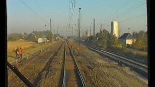 Lokovison Leipzig nach Berlin Ostbahnhof 1992 57 min [upl. by Harad]