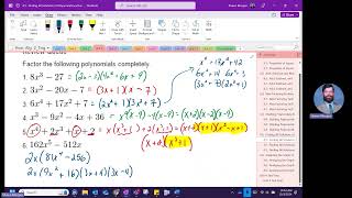 HA2TSection 45 Rational Root Theorem [upl. by Naitsirt]