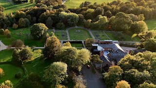 Worden Park Leyland Lancashire from above [upl. by Sac]