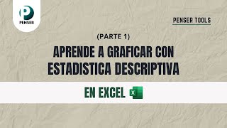 CÓMO GRAFICAR VARIABLES NOMINALES y ORDINALES en EXCEL  PENSER TOOLS [upl. by Loats]