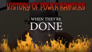 OneyPlays History of Power RangersWhen Theyre Done Linkara Metal [upl. by Annaeed889]