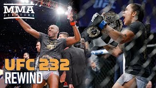 UFC 232 Rewind Jon Jones Regains Title Amanda Nunes Dethrones Cris Cyborg  MMA Fighting [upl. by Carmon900]