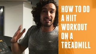 How To Do A HIIT Workout On A Treadmill  The Body Coach [upl. by Treborsemaj]