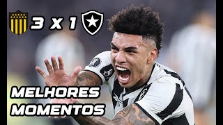 Peñarol 3 x 1 Botafogo  Melhores Momentos e Gols  Libertadores 2024  POS JOGO [upl. by Sabino]