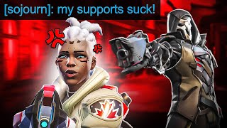 The Supports Were NOT The Issue In This Game  Overwatch 2 Spectating [upl. by Nanreik513]