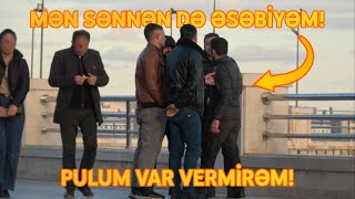 ESEBI DILENCI 3 PULLARI VER GORUM  BAKIDA SOSYAL PRANK prank sosyal saka [upl. by Refiffej343]