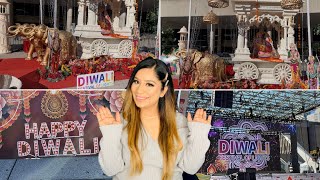 2024 Diwali Celebration In Toronto Canada Vlog [upl. by Lednor286]