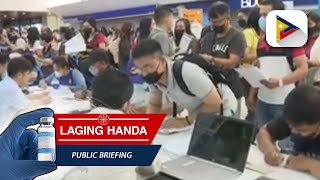 Mahigit 4K job seekers nakilahok sa job fair ng DMW [upl. by Philomena]