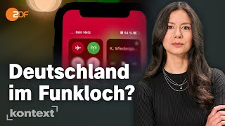 Ständig mieser Empfang Warum ist das deutsche Handynetz so schlecht  Kontext [upl. by Anaile]