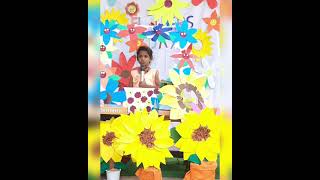 Flowers day celebration by class 1 [upl. by Arul]