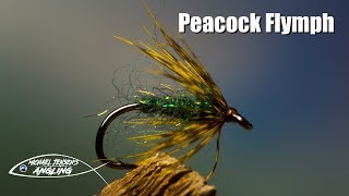 Peacock Flymph  wet fly tying [upl. by Nolyaw157]