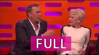 Graham Norton Show FULL s19e3 part 34 Helen Mirren Ricky Gervais Kevin Costner et al [upl. by Dorey889]