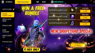 FREE FIRE NEW EVENT  MYSTERY SHOP  FREE REWARDS  9 NOVEMBER EVENT FREE FIRE  FF NEW EVENT [upl. by Zed]