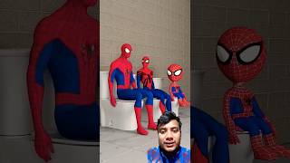 SpiderMan bathroom 🪥🤣🤣🤣trending shortvideo funny viralvideo [upl. by Amory442]