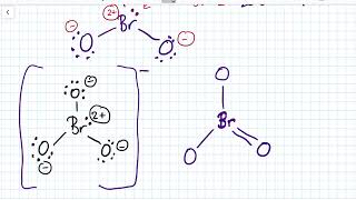 Lewis Structures of Bromate [upl. by Katuscha]