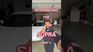 Part 4 of modernizing my Toyota Supra supra mk4supra led modernizing diy [upl. by Nekal]