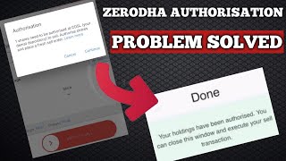 Cdsl Authorisation In Zerodha  How To Generate TPIN in Zerodha  Generate Tpin In Zerodha [upl. by Jenness]