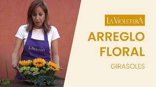 🌻ARREGLO FLORAL · Girasoles  La Violetera 🌻 [upl. by Ffirahs331]