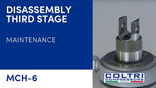 MCH6 Compressor  Disassembly Third Stage [upl. by Cletus]