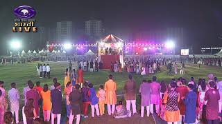 Celebration Of Vibrant Navratri Garba At GMDC Ground Ahmedabad Gujarat [upl. by Aivle]