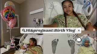 16amppregnant Birth Vlog  Csection [upl. by Franz]