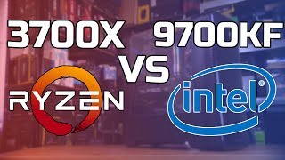 I7 9700KF vs Ryzen 3700X  TechteamGB [upl. by Tuckie]