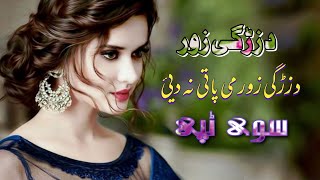 Da zargi zoor me Pate na De  Sawe Tappey  Pashto New Song 2024  Pashto Best Tappy 2024 [upl. by Albarran]